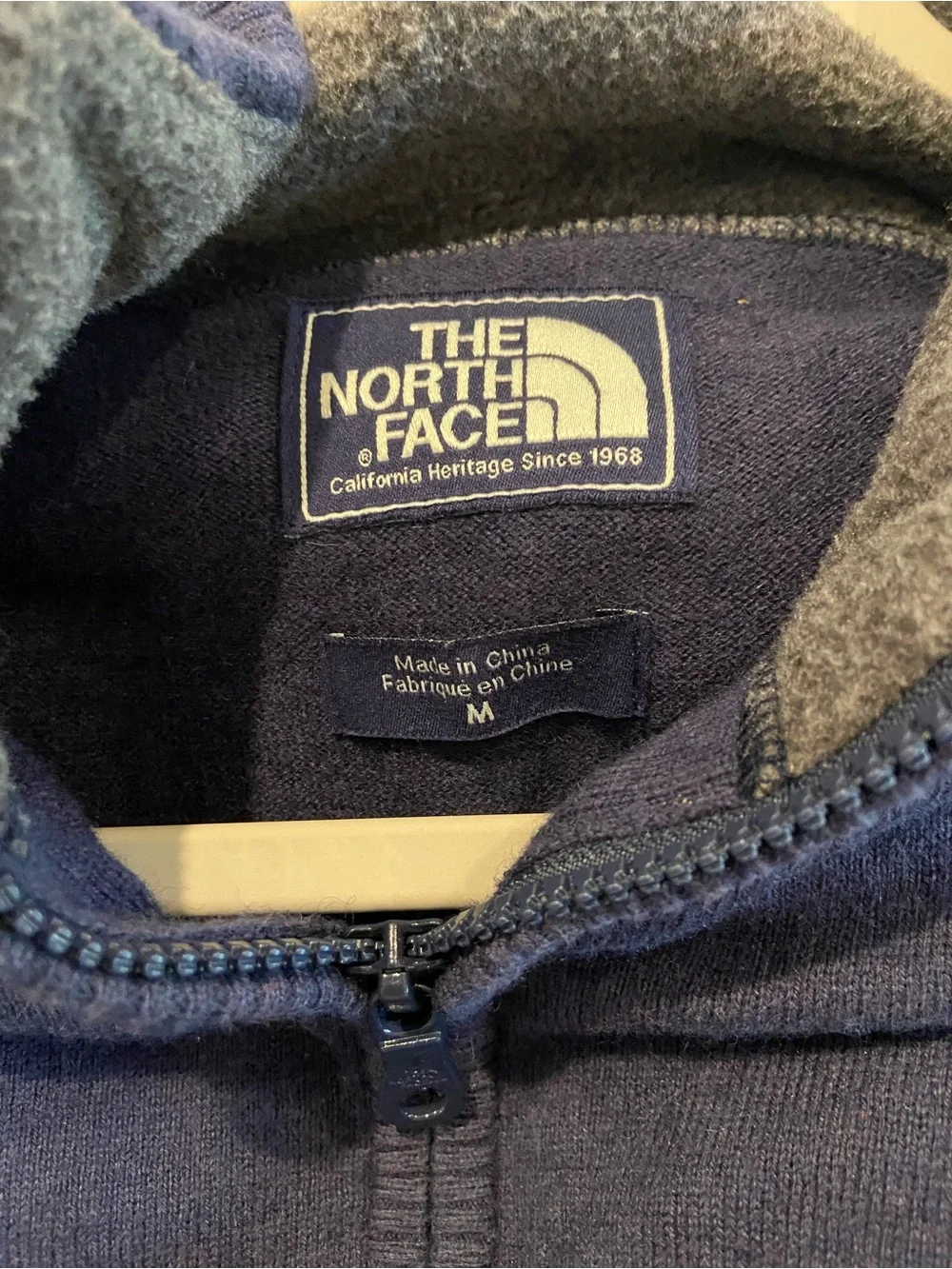 The North Face Men's Navy Blue Quarter-Zip Sweater